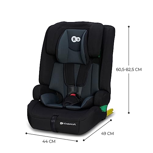Silla de Coche Kinderkraft Safety Fix 2 i-Size 76-150 cm con ISOFIX – Negro