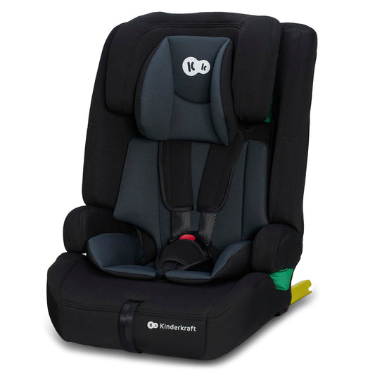Silla de Coche Kinderkraft Safety Fix 2 i-Size 76-150 cm con ISOFIX – Negro